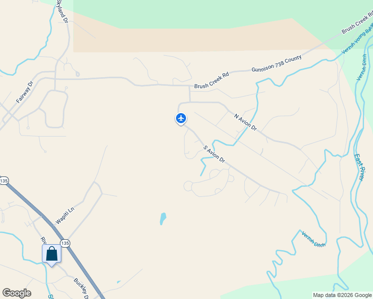 map of restaurants, bars, coffee shops, grocery stores, and more near 138 Elk Valley Road in Crested Butte