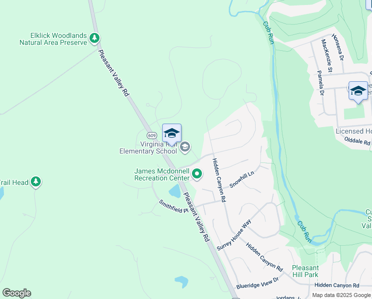 map of restaurants, bars, coffee shops, grocery stores, and more near 15450 Martins Hundred Drive in Centreville