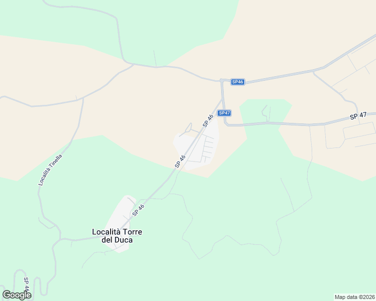map of restaurants, bars, coffee shops, grocery stores, and more near Strada Provinciale 46 in Provincia di Catanzaro