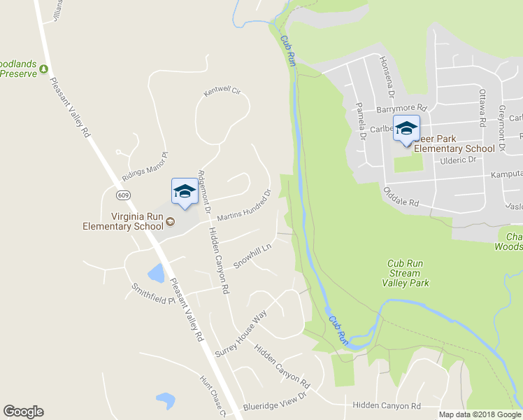 map of restaurants, bars, coffee shops, grocery stores, and more near 15419 Martins Hundred Drive in Centreville
