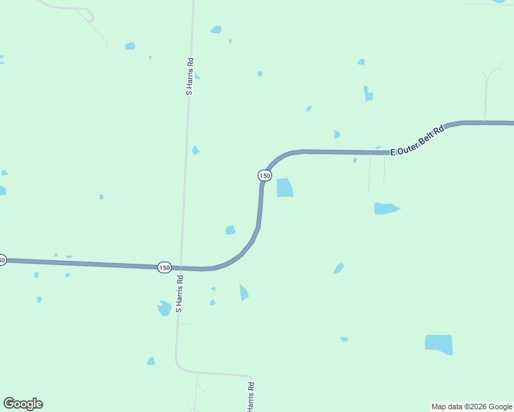 map of restaurants, bars, coffee shops, grocery stores, and more near 14506 East Outer Belt Road in Greenwood
