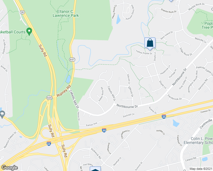map of restaurants, bars, coffee shops, grocery stores, and more near 13752 Cabells Mill Drive in Centreville