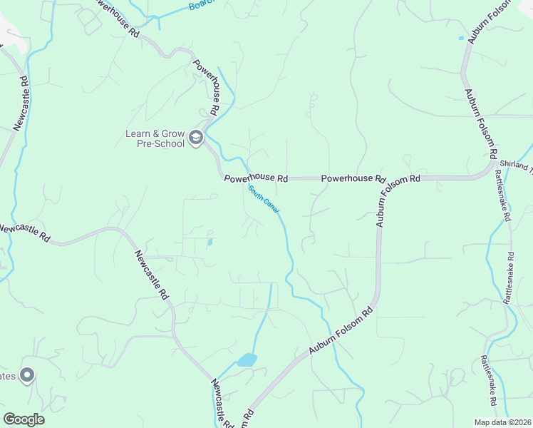map of restaurants, bars, coffee shops, grocery stores, and more near 9750 Powerhouse Road in Newcastle
