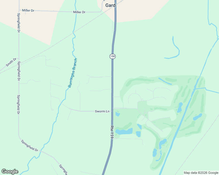 map of restaurants, bars, coffee shops, grocery stores, and more near 5357 Illinois 159 in Edwardsville