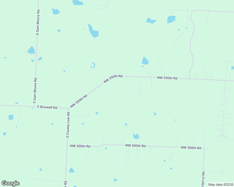map of restaurants, bars, coffee shops, grocery stores, and more near 1956 Northwest 550th Road in Kingsville