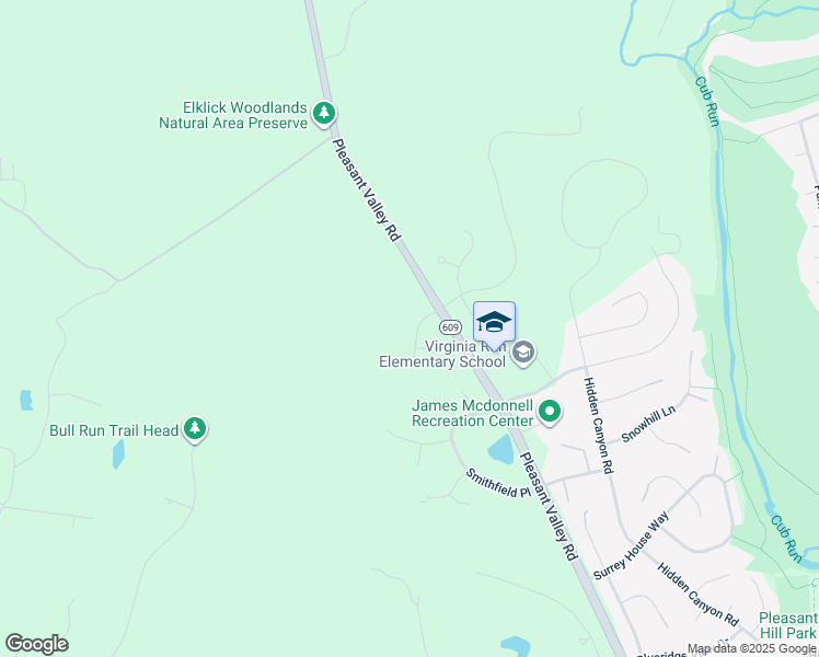 map of restaurants, bars, coffee shops, grocery stores, and more near 5842 Saddle Downs Place in Centreville