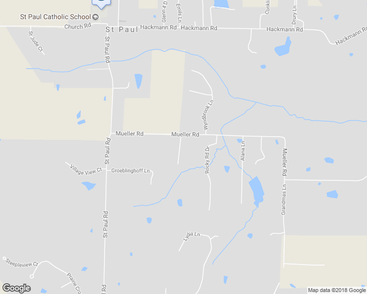 map of restaurants, bars, coffee shops, grocery stores, and more near 2070 Lee and Boots Lane in O'Fallon