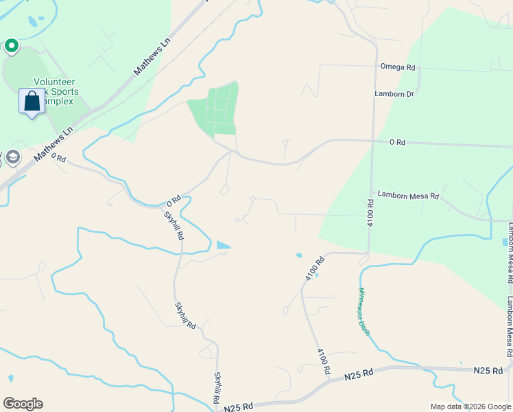 map of restaurants, bars, coffee shops, grocery stores, and more near 40582 German Creek Drive in Paonia