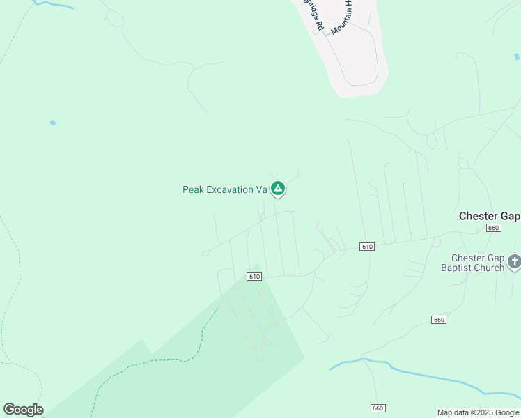 map of restaurants, bars, coffee shops, grocery stores, and more near 159 Hunter Avenue in Chester Gap