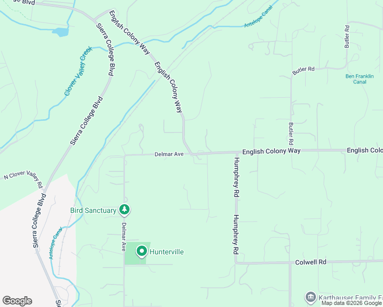 map of restaurants, bars, coffee shops, grocery stores, and more near 2710 English Colony Way in Penryn