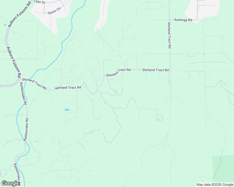 map of restaurants, bars, coffee shops, grocery stores, and more near 2581 Shirland Tract Road in Auburn