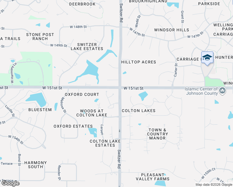 map of restaurants, bars, coffee shops, grocery stores, and more near in Overland Park