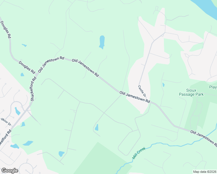 map of restaurants, bars, coffee shops, grocery stores, and more near 19201 Old Jamestown Road in Florissant