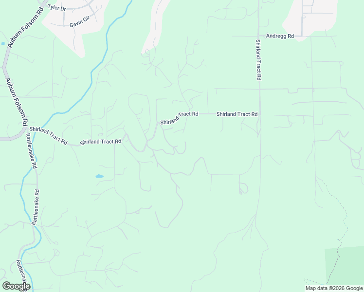 map of restaurants, bars, coffee shops, grocery stores, and more near 2581 Shirland Tract Road in Auburn
