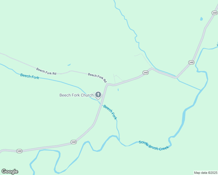 map of restaurants, bars, coffee shops, grocery stores, and more near 1970 Ohio 348 in Otway