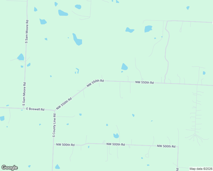 map of restaurants, bars, coffee shops, grocery stores, and more near 1956 Northwest 550th Road in Kingsville