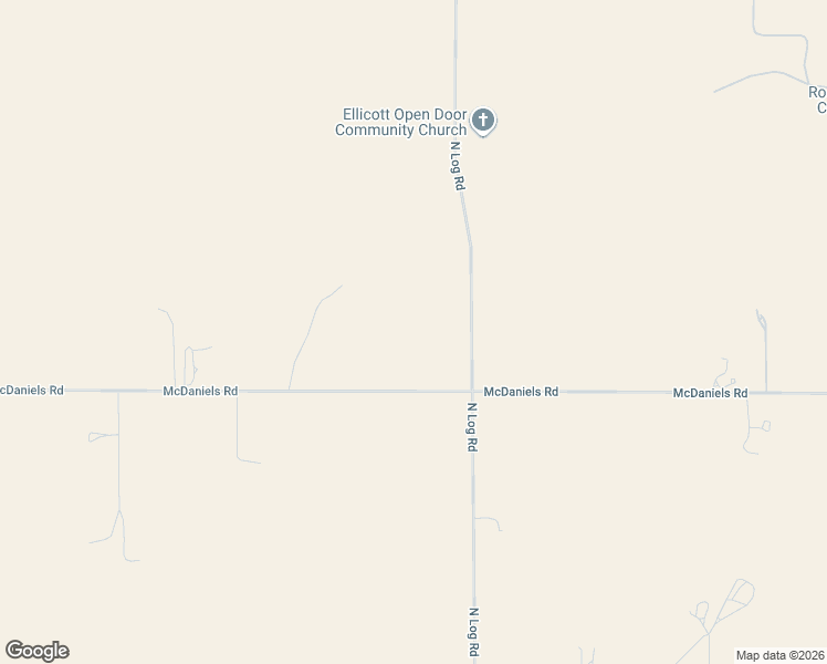 map of restaurants, bars, coffee shops, grocery stores, and more near 1550 North Log Road in Calhan