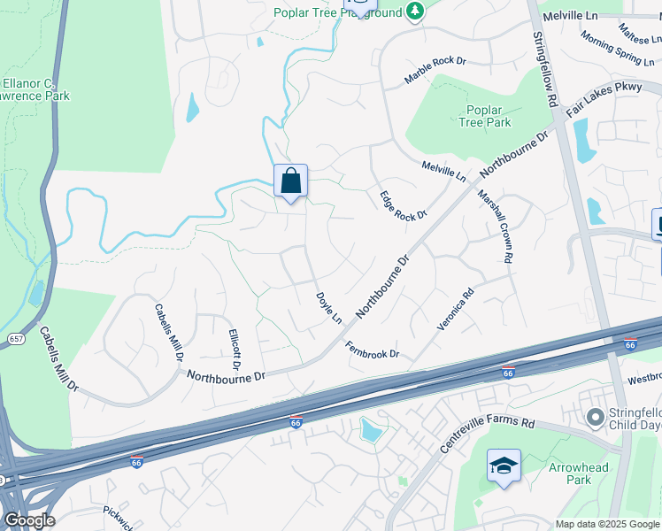 map of restaurants, bars, coffee shops, grocery stores, and more near 13512 Heathrow Lane in Centreville