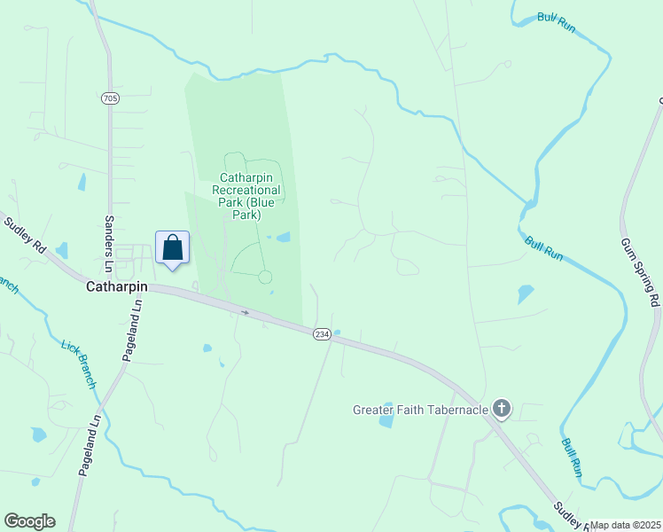 map of restaurants, bars, coffee shops, grocery stores, and more near 12121 Richland Drive in Catharpin