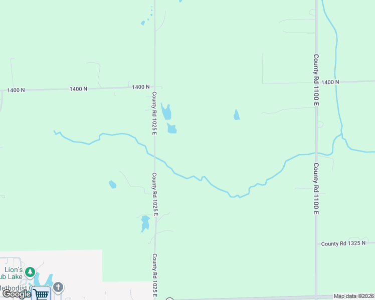 map of restaurants, bars, coffee shops, grocery stores, and more near 13946 North 1025 East in Odon