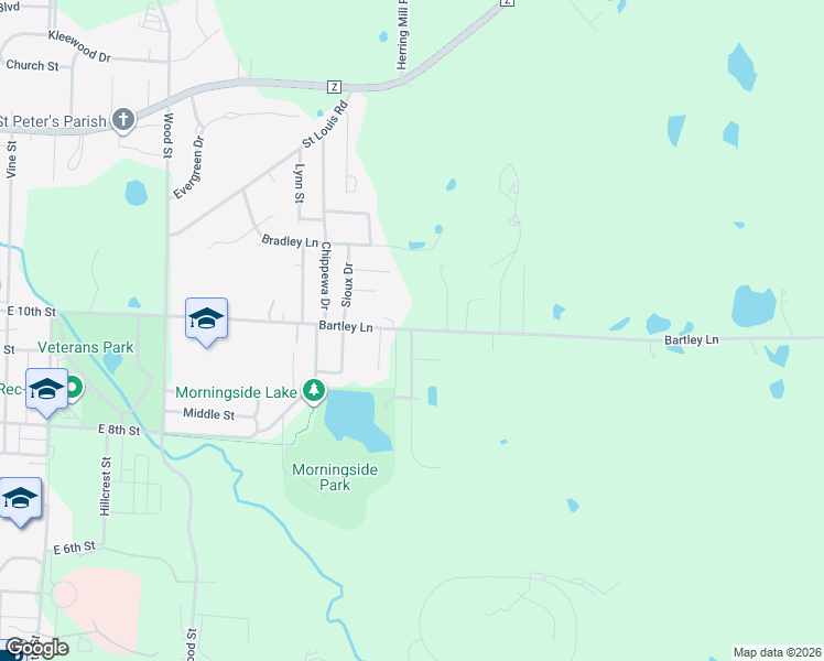 map of restaurants, bars, coffee shops, grocery stores, and more near 999 Castlewood Ave in Fulton