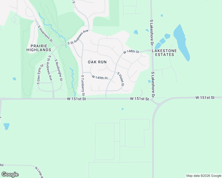 map of restaurants, bars, coffee shops, grocery stores, and more near 15040 South Red Bird Street in Olathe