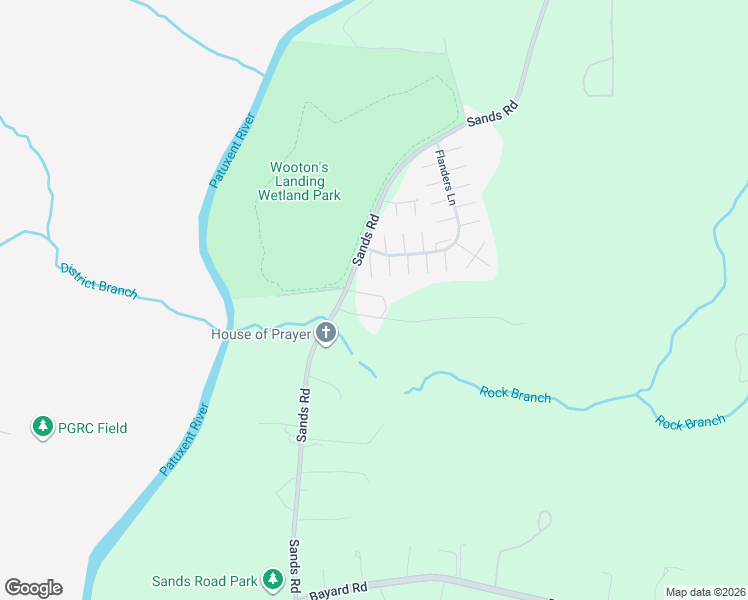 map of restaurants, bars, coffee shops, grocery stores, and more near 4651 Sands Road in Harwood