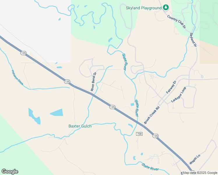 map of restaurants, bars, coffee shops, grocery stores, and more near 160 Aspen Lane in Crested Butte