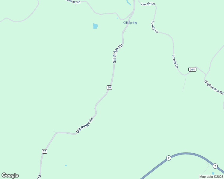 map of restaurants, bars, coffee shops, grocery stores, and more near 2400 Gill Ridge Road in Letart