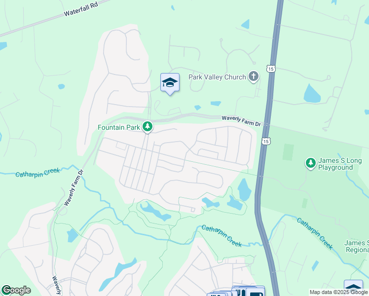 map of restaurants, bars, coffee shops, grocery stores, and more near 15562 Admiral Baker Circle in Haymarket