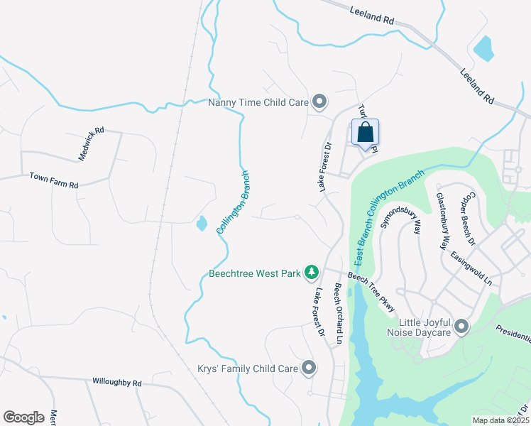 map of restaurants, bars, coffee shops, grocery stores, and more near 2424 Newmoor Way in Upper Marlboro