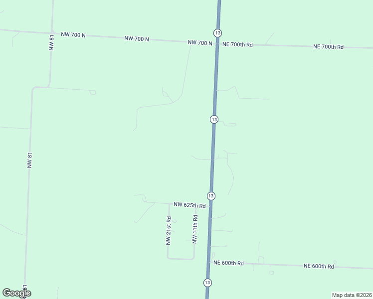 map of restaurants, bars, coffee shops, grocery stores, and more near 640 Missouri 13 in Warrensburg