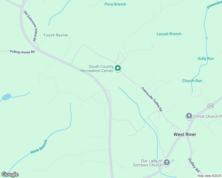 map of restaurants, bars, coffee shops, grocery stores, and more near 4671 Solomons Island Road in Harwood