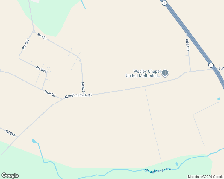 map of restaurants, bars, coffee shops, grocery stores, and more near 22903 Slaughter Neck Road in Lincoln