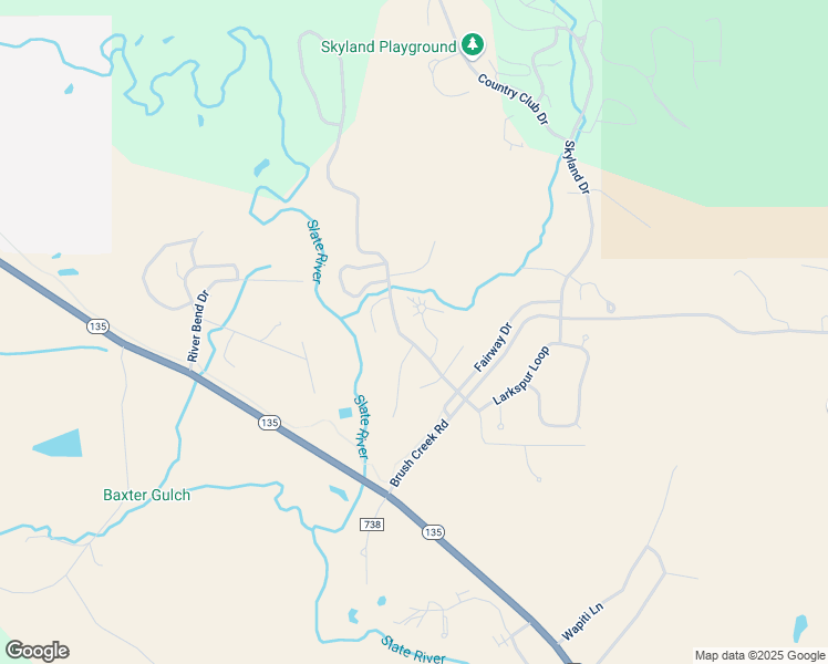 map of restaurants, bars, coffee shops, grocery stores, and more near 11 Vista Court in Crested Butte