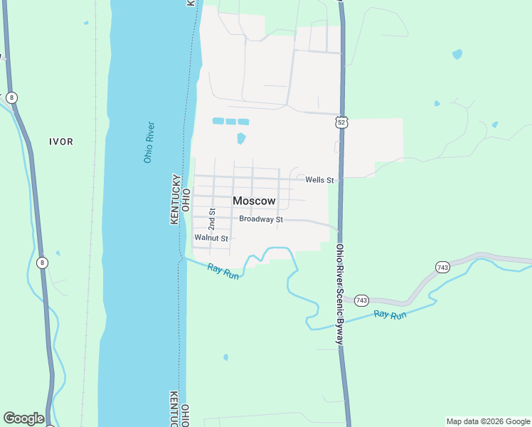 map of restaurants, bars, coffee shops, grocery stores, and more near 90 Broadway Street in Moscow