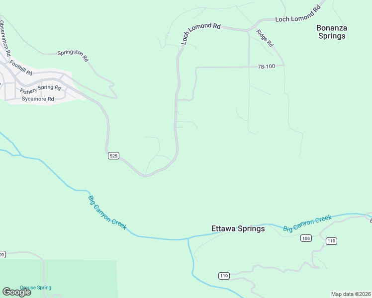 map of restaurants, bars, coffee shops, grocery stores, and more near 11225 Loch Lomond Road in Loch Lomond