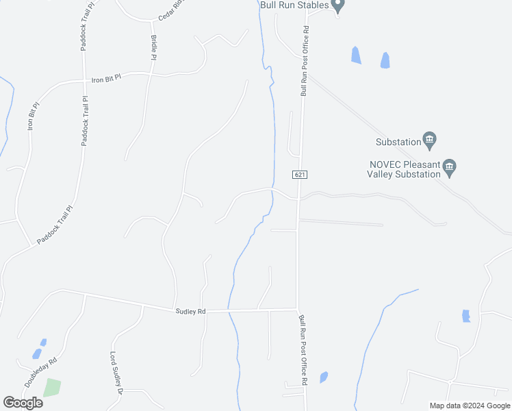 map of restaurants, bars, coffee shops, grocery stores, and more near 16455 Glory Creek Trail in Centreville