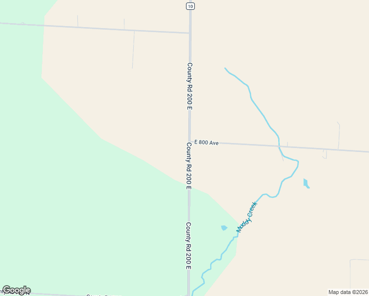 map of restaurants, bars, coffee shops, grocery stores, and more near 799 County Road 200 East in Vandalia