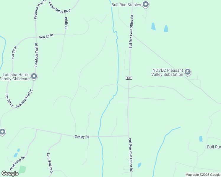 map of restaurants, bars, coffee shops, grocery stores, and more near 16455 Glory Creek Trail in Centreville