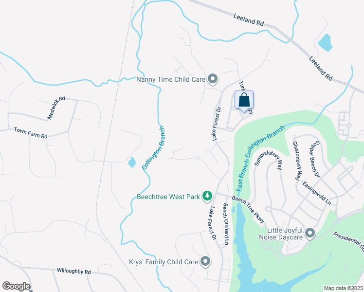 map of restaurants, bars, coffee shops, grocery stores, and more near 2401 Newmoor Way in Upper Marlboro