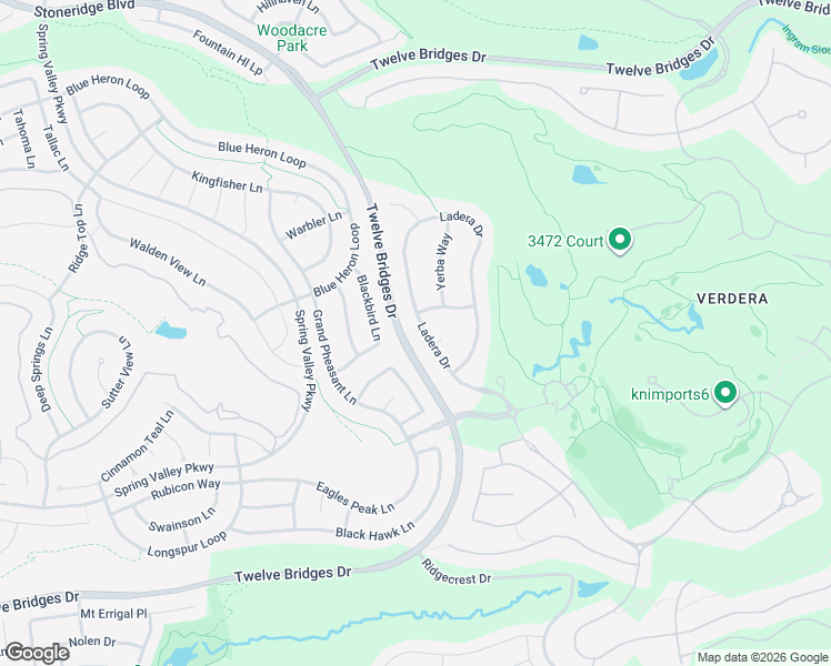 map of restaurants, bars, coffee shops, grocery stores, and more near 1968 Ladera Drive in Lincoln