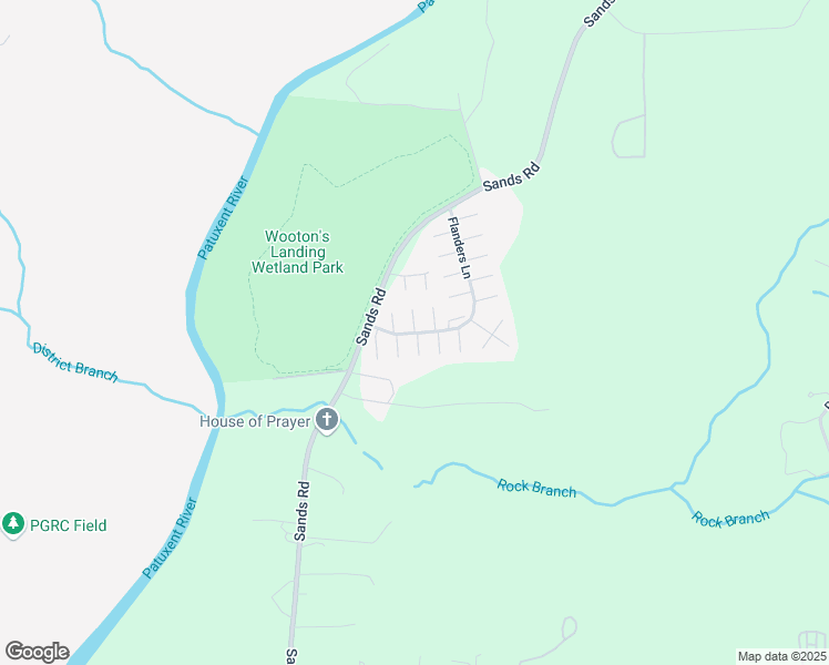 map of restaurants, bars, coffee shops, grocery stores, and more near 1506 Flanders Lane in Harwood