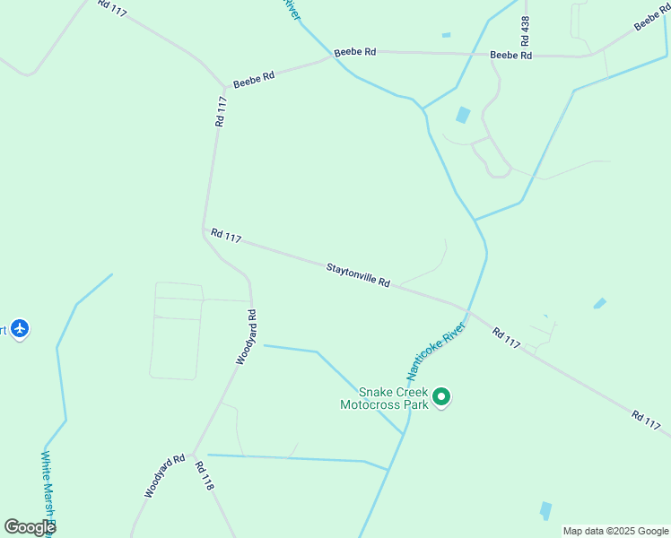 map of restaurants, bars, coffee shops, grocery stores, and more near 352 Staytonville Road in Harrington