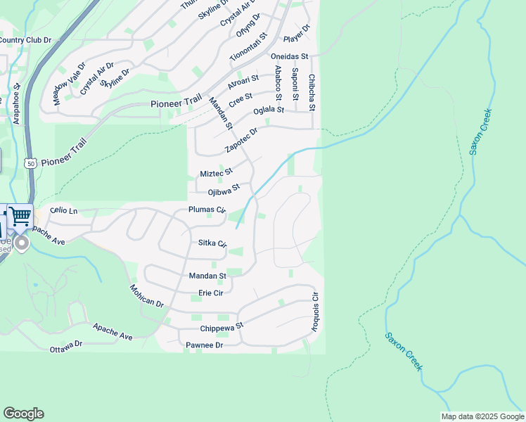 map of restaurants, bars, coffee shops, grocery stores, and more near 1933 Mandan Street in South Lake Tahoe