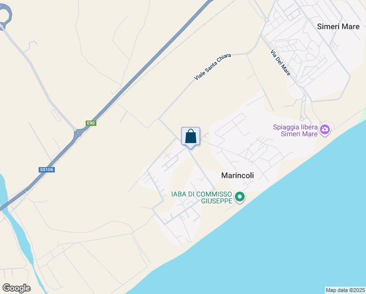 map of restaurants, bars, coffee shops, grocery stores, and more near 2 Villaggio Eucaliptus in Marincoli