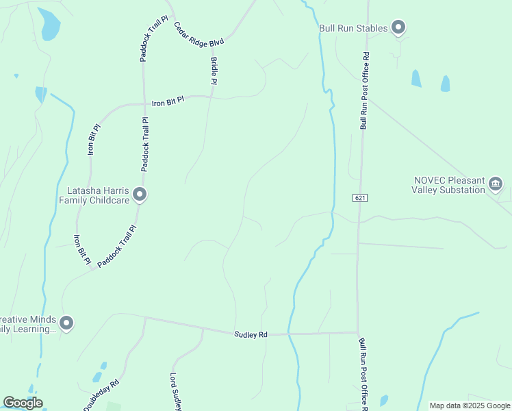 map of restaurants, bars, coffee shops, grocery stores, and more near 6315 Fairfax National Way in Centreville