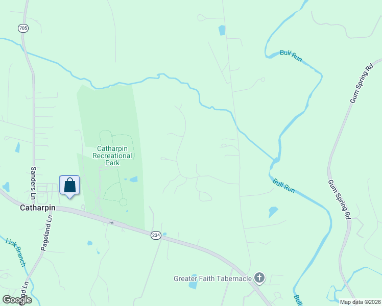 map of restaurants, bars, coffee shops, grocery stores, and more near 12142 Richland Drive in Catharpin