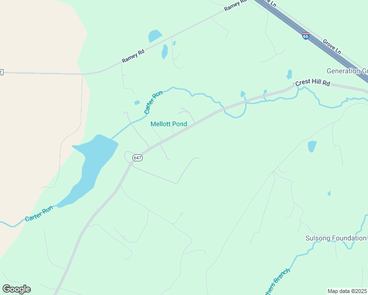 map of restaurants, bars, coffee shops, grocery stores, and more near 9335 Crest Hill Road in Marshall
