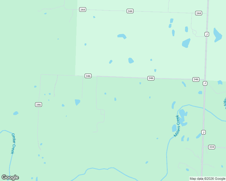 map of restaurants, bars, coffee shops, grocery stores, and more near 1720 County Road 346 in Fulton